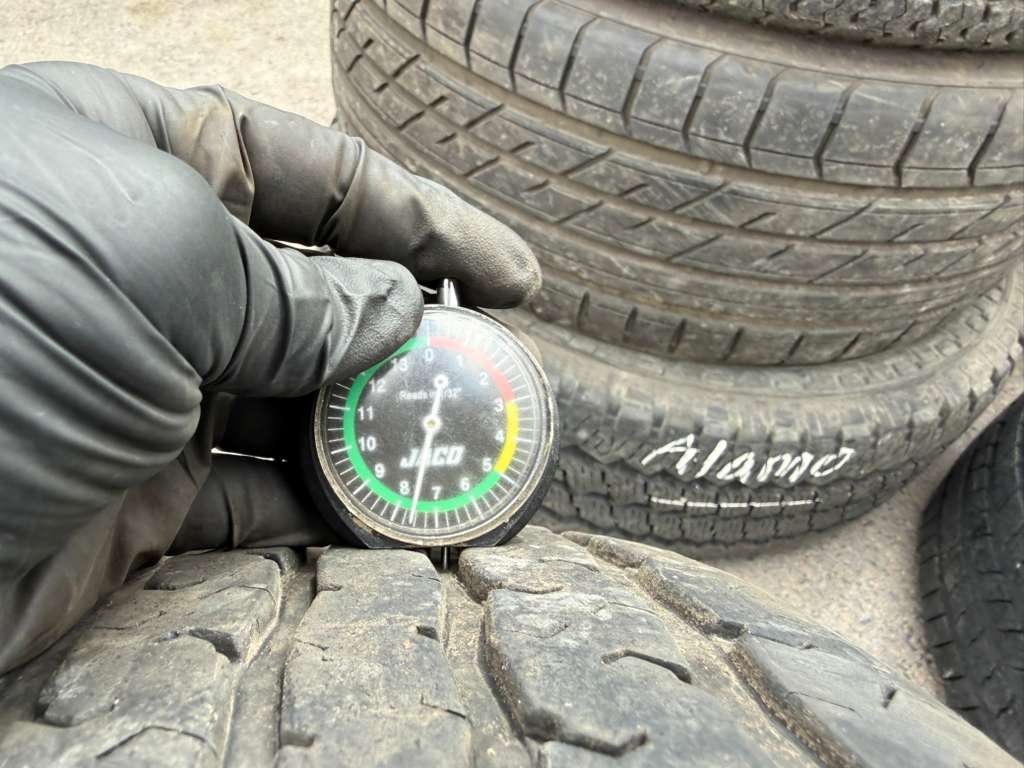 ST225/75R15 Single (1 Used Tires) Trailer King ST Radial