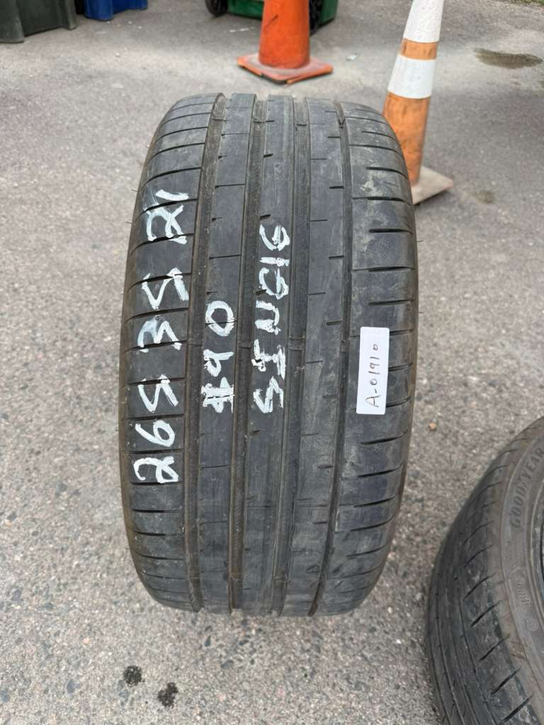 265/35R21 Single (1 Used Tire) Goodyear Eagle F1