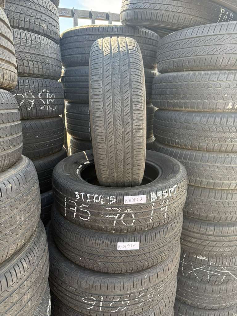 175/70R14 (3 Used Tires) Hankook Kinergy ST