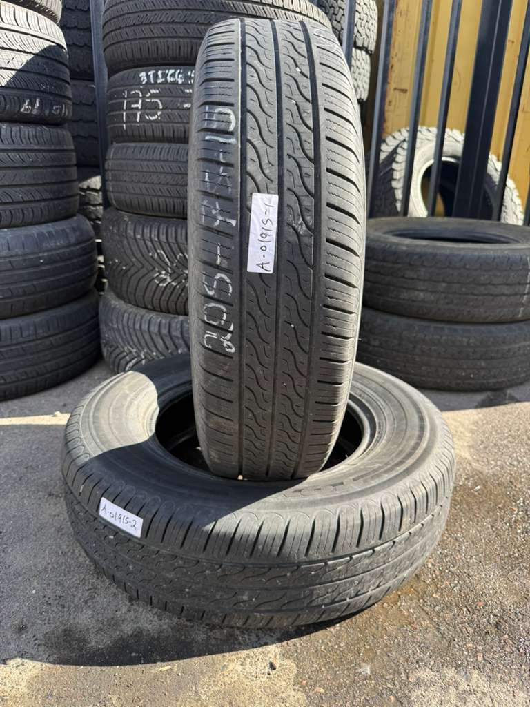 205/75R15 Pair (2 Used Tires) Toyo Eclipse