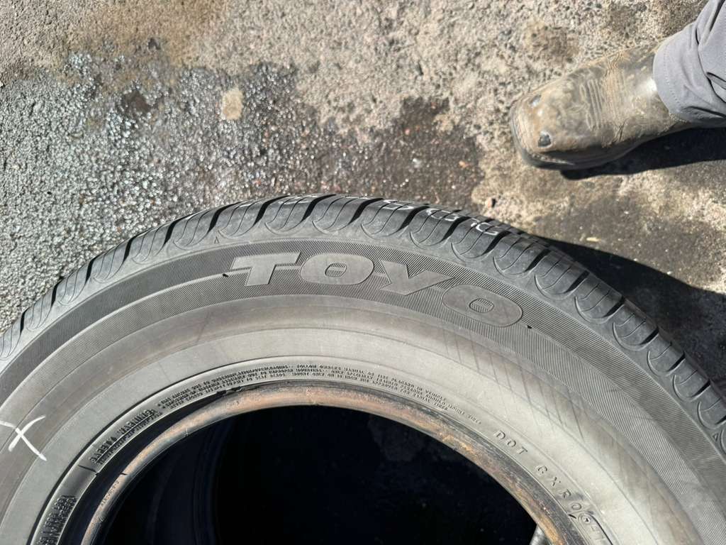 205/75R15 Pair (2 Used Tires) Toyo Eclipse