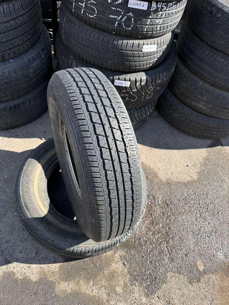 205/75R14 Pair (2 Used Tires) Travelstar UN106