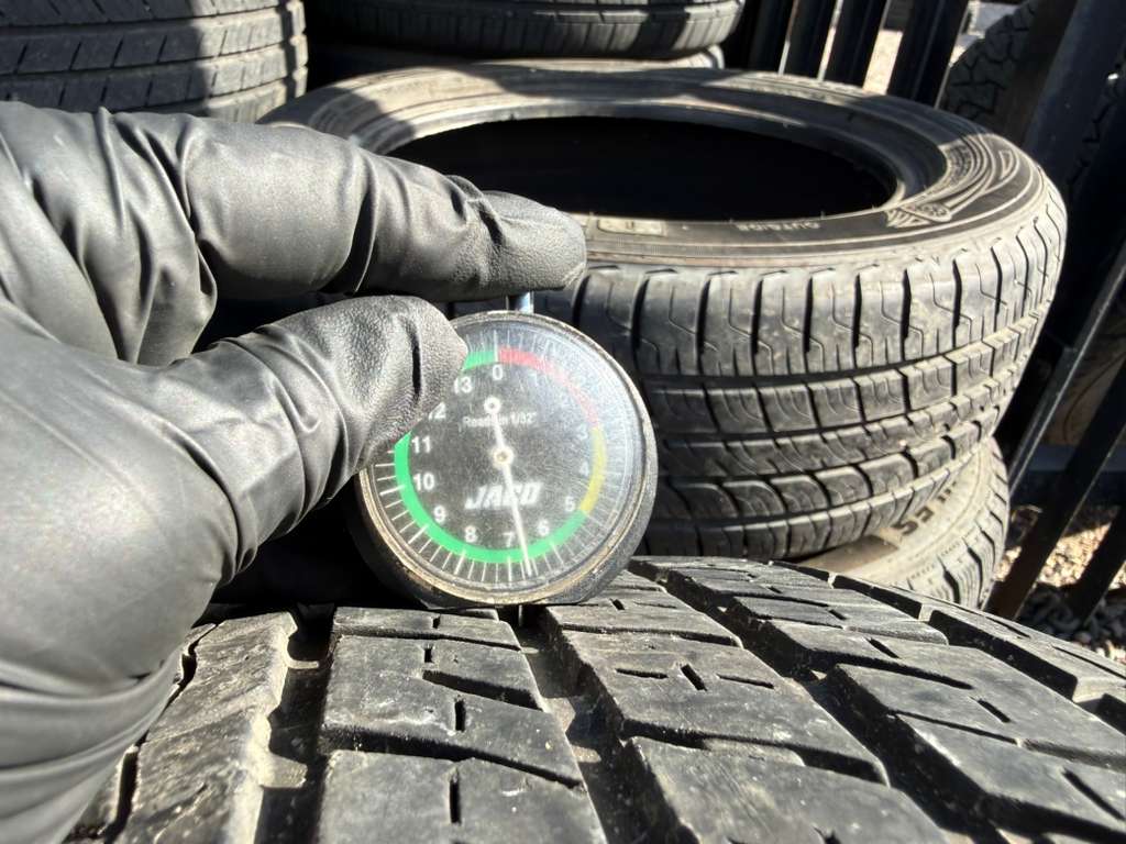 215/55R16 Pair (2 Used Tires) Firestone Champion