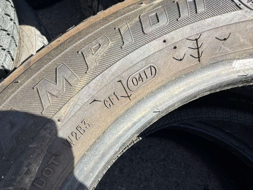 215/55R16 Pair (2 Used Tires) Firestone Champion
