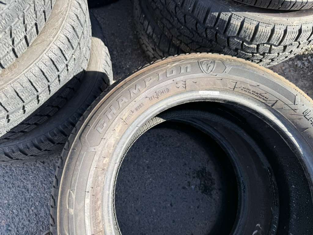 215/55R16 Pair (2 Used Tires) Firestone Champion