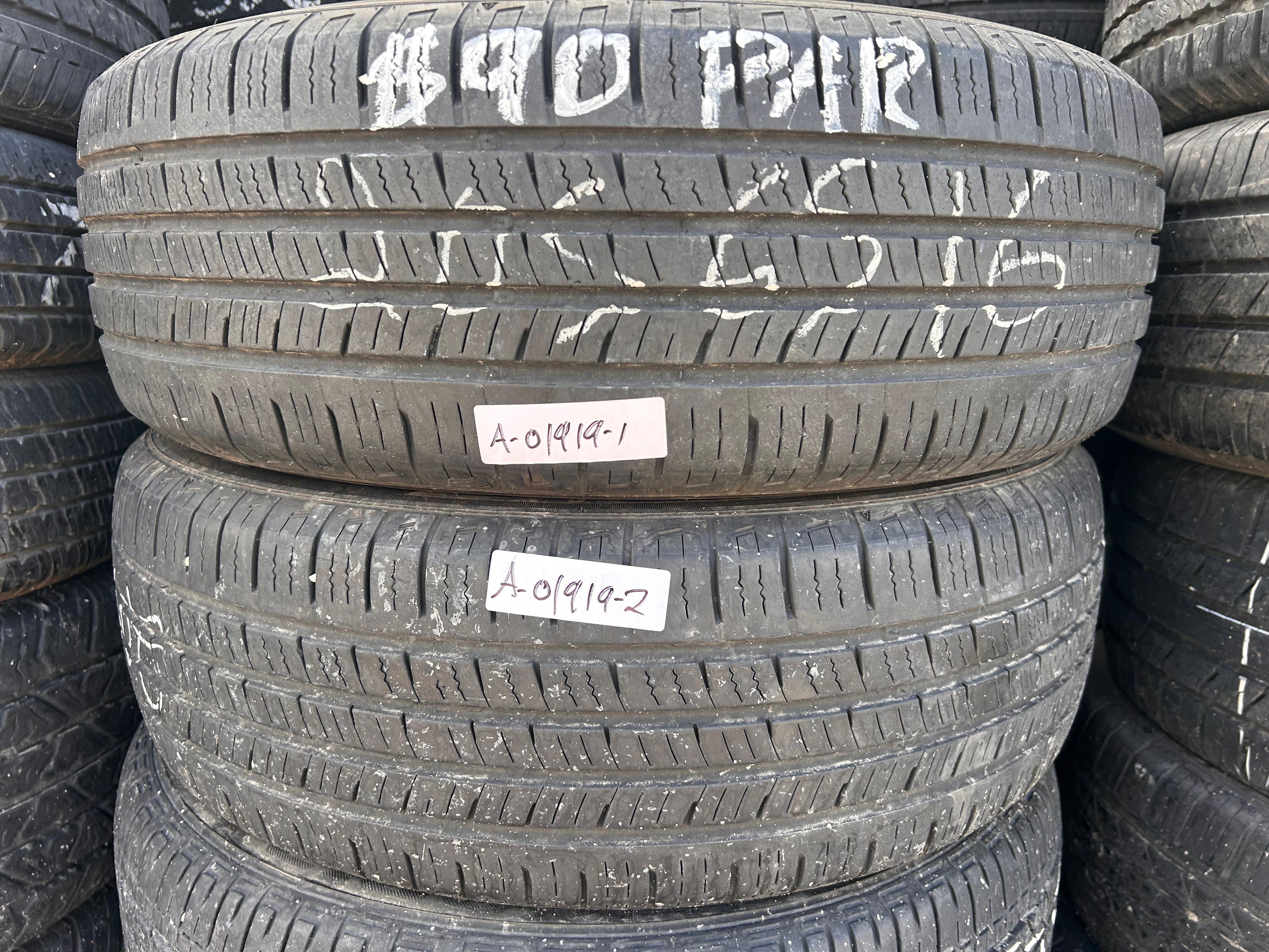 205/65R16 Pair (2 Used Tires) Prinx Hicity HhH2