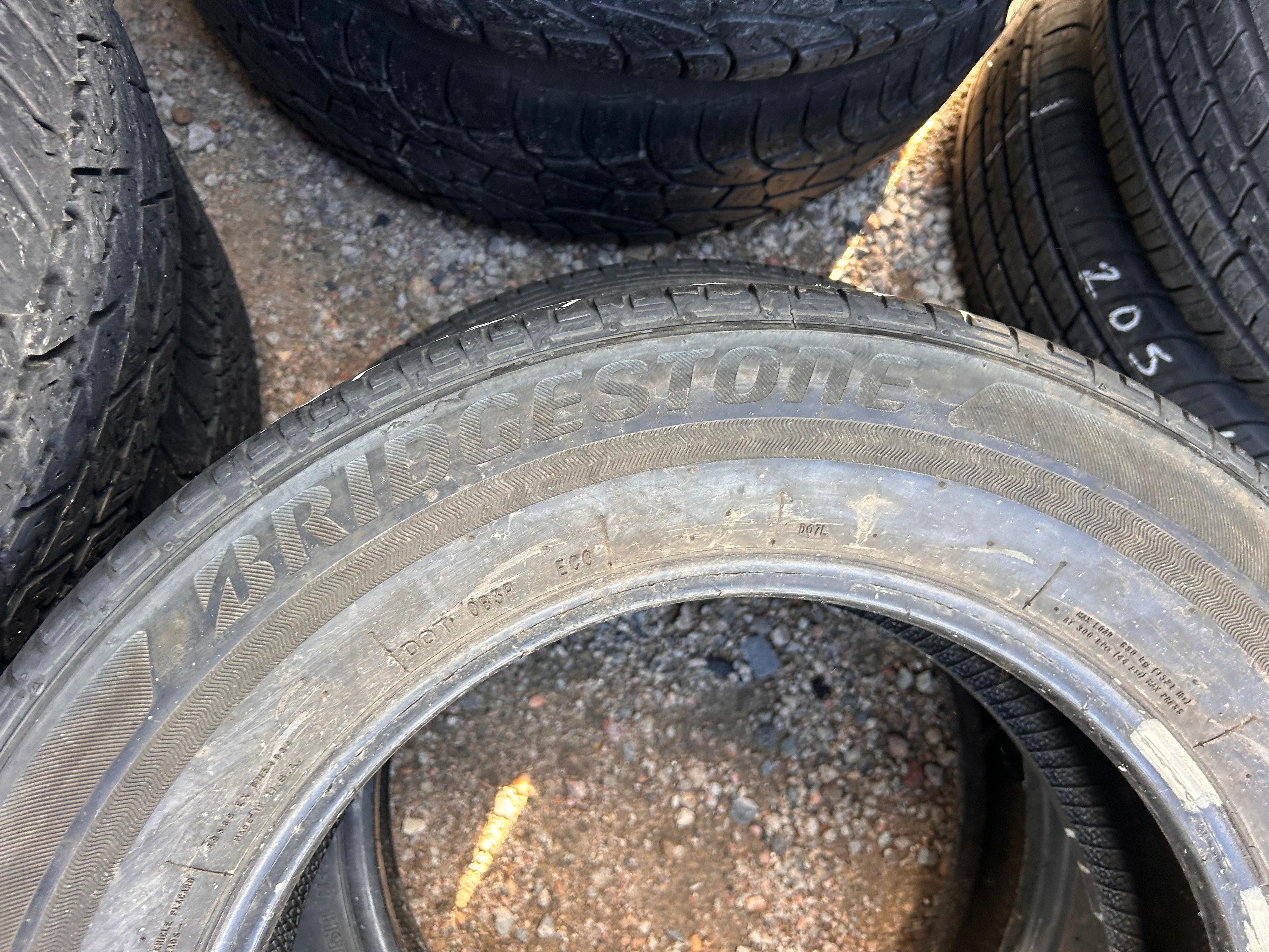 205/65R16 Pair (2 Used Tires) Bridgestone Ecopia EP422+