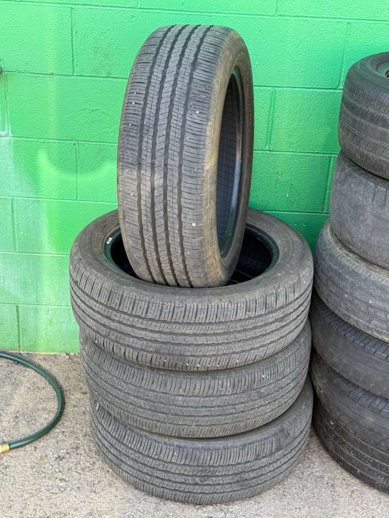 225/55R18 Set (4 Used Tires) Falken Ziex ZE001