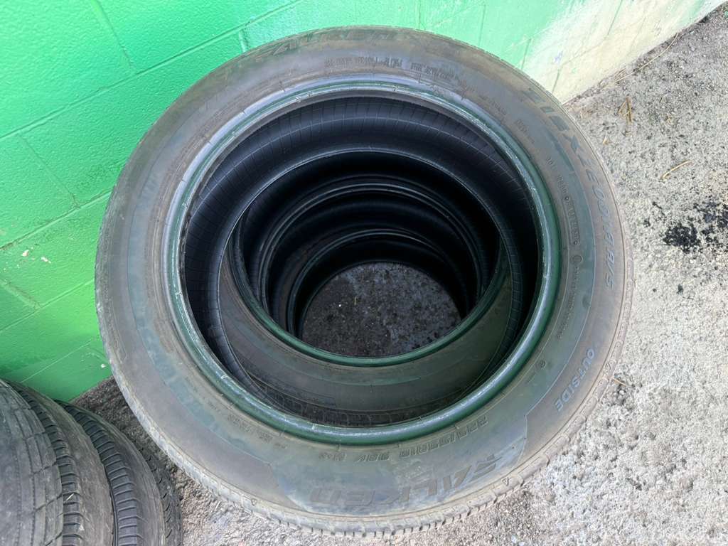 225/55R18 Set (4 Used Tires) Falken Ziex ZE001