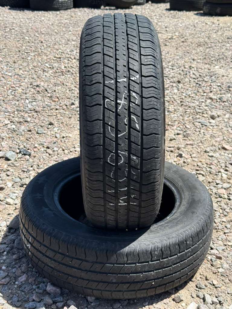 185/65R14 Pair (2 Used Tires) Tour Radial LL821