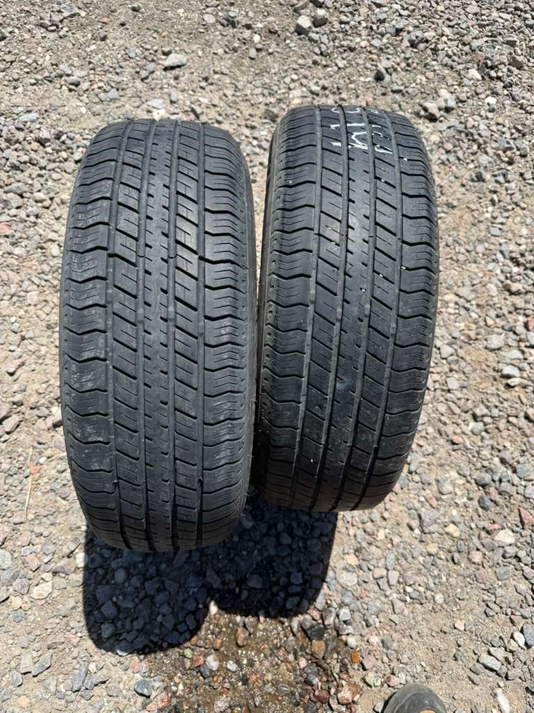 185/65R14 Pair (2 Used Tires) Tour Radial LL821