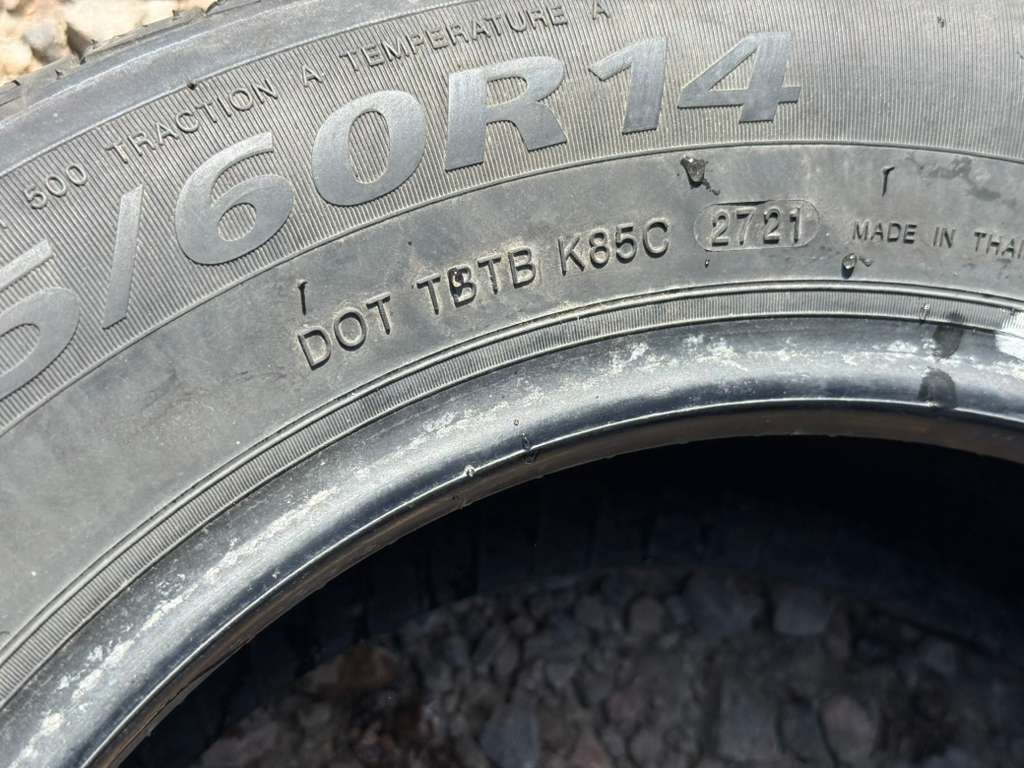 185/60R14 Single (1 Used Tire) Pantera Touring