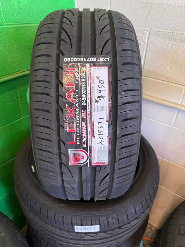 245/40R18 Set (4 Brand New Tires) Lexani LX UHP-207