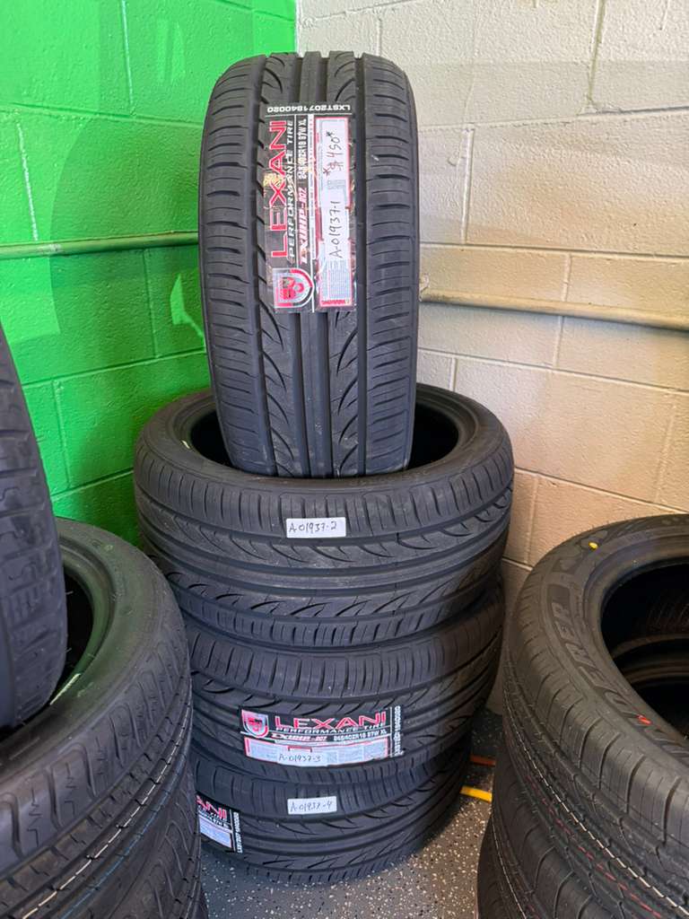 245/40R18 Set (4 Brand New Tires) Lexani LX UHP-207