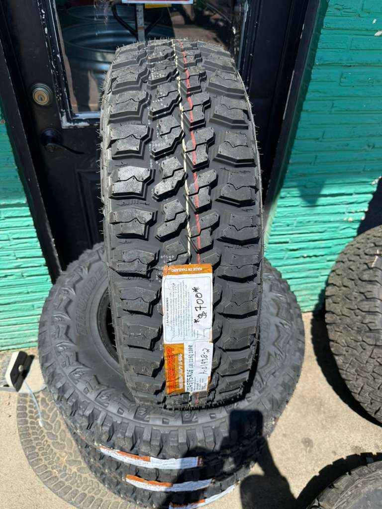 LT245/75R16 Set (4 Brand New Tires) Thunderer Trac Grip M/T