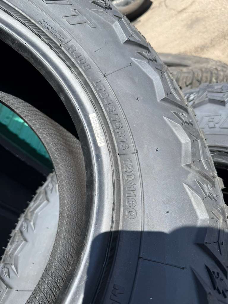 LT245/75R16 Set (4 Brand New Tires) Thunderer Trac Grip M/T