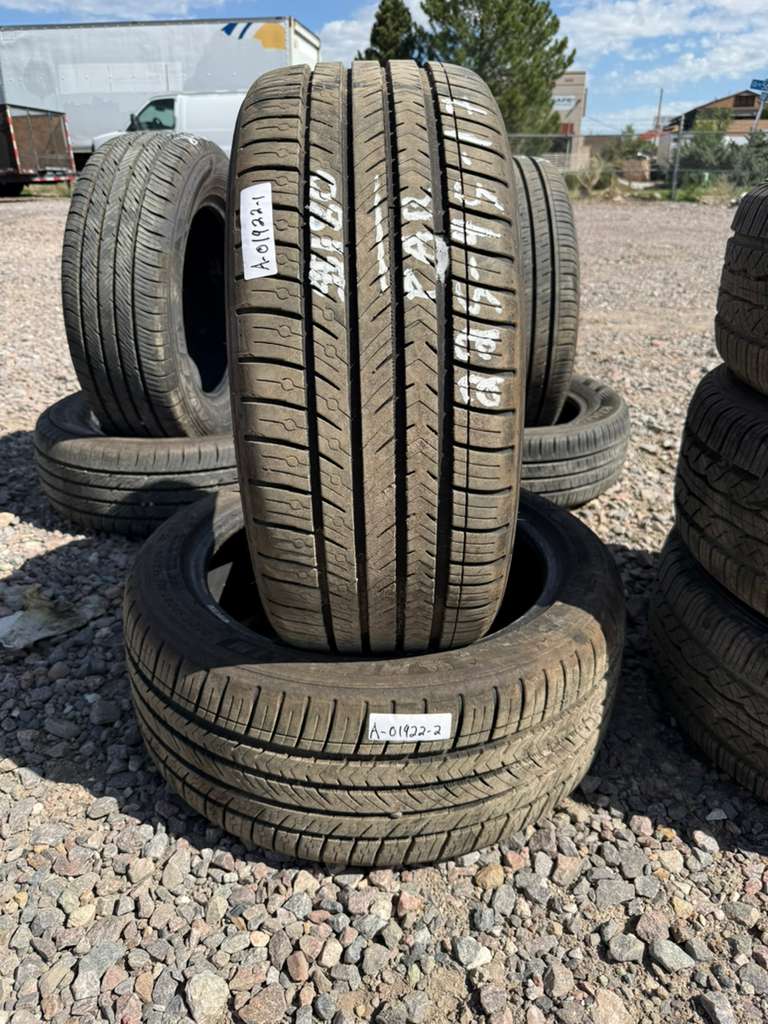225/45R17 Pair (2 Used Tires) Michelin Pilot Sport All Season4