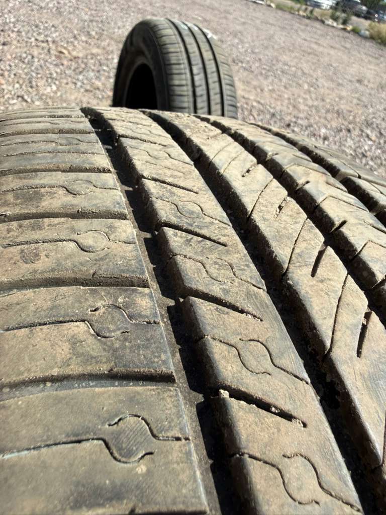 225/45R17 Pair (2 Used Tires) Michelin Pilot Sport All Season4