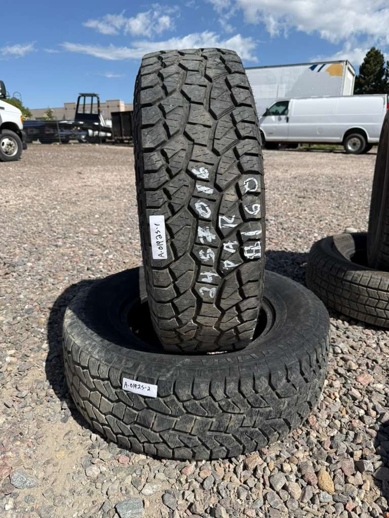 245/70R16 Pair (2 Used Tires) Pathfinder All Terrain