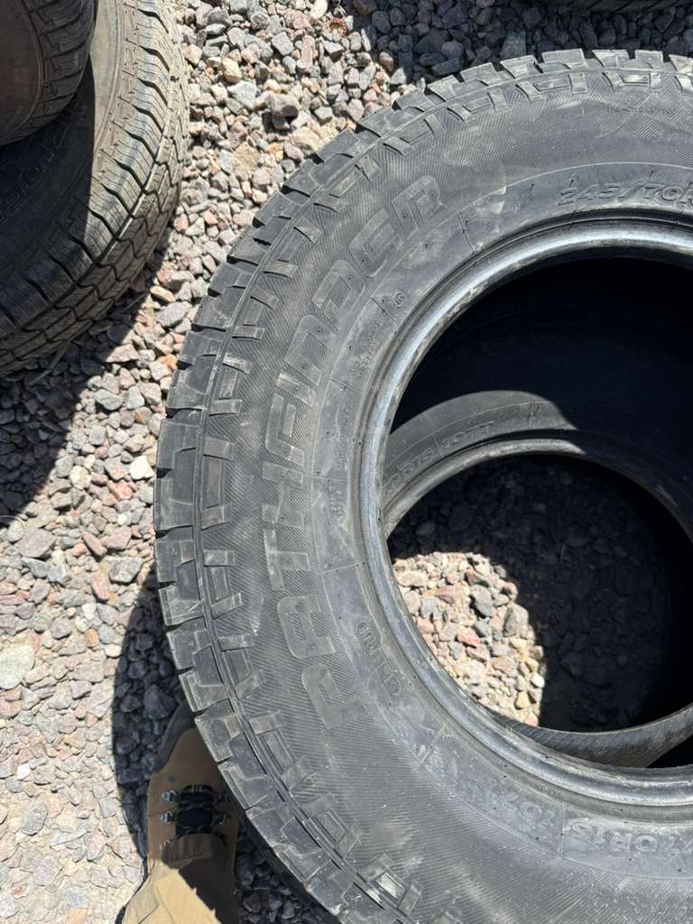 245/70R16 Pair (2 Used Tires) Pathfinder All Terrain