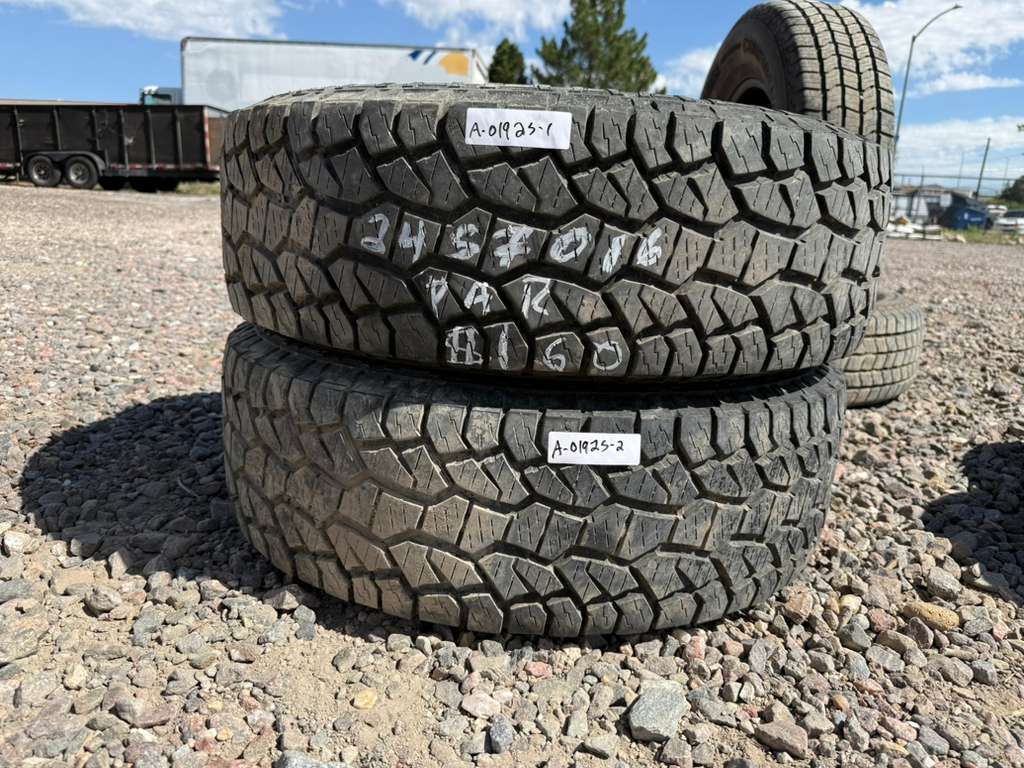 245/70R16 Pair (2 Used Tires) Pathfinder All Terrain