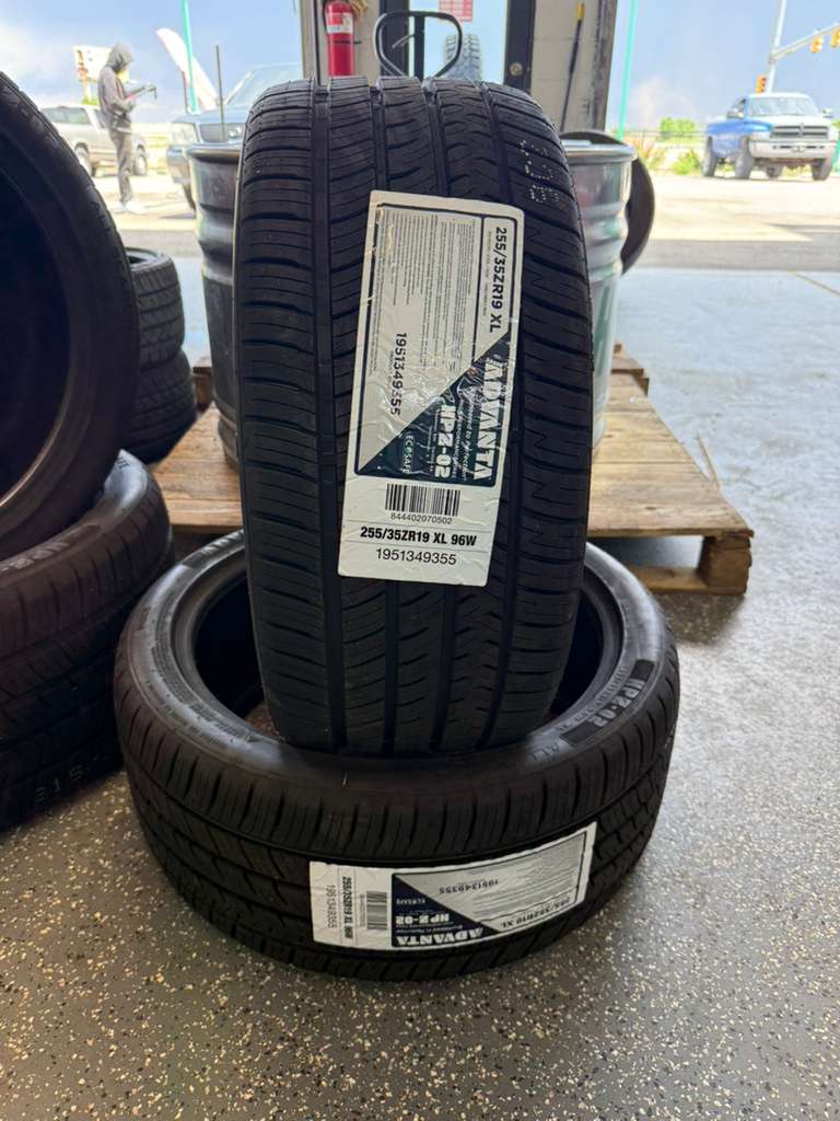 255/35R19 Pair (2 Brand New Tires) Advanta HPZ-02