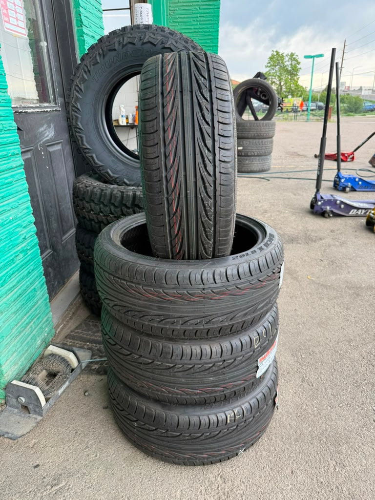 205/40R17 Set (4 Brand New Tires) Thunderer March 3