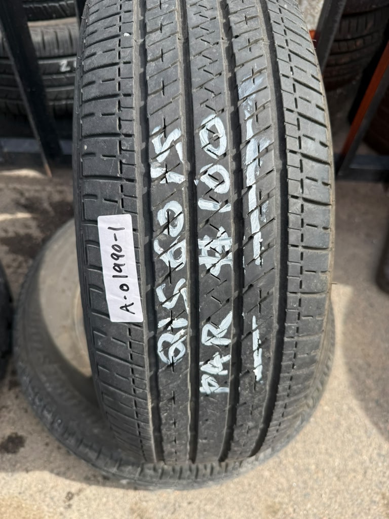 215/60R15 Pair (2 Used Tires) Bridgestone Ecopia El422