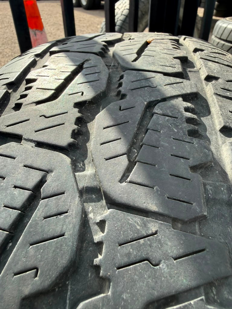 265/70R16 Pair (2 Used Tires) Bridgestone Dueler AT