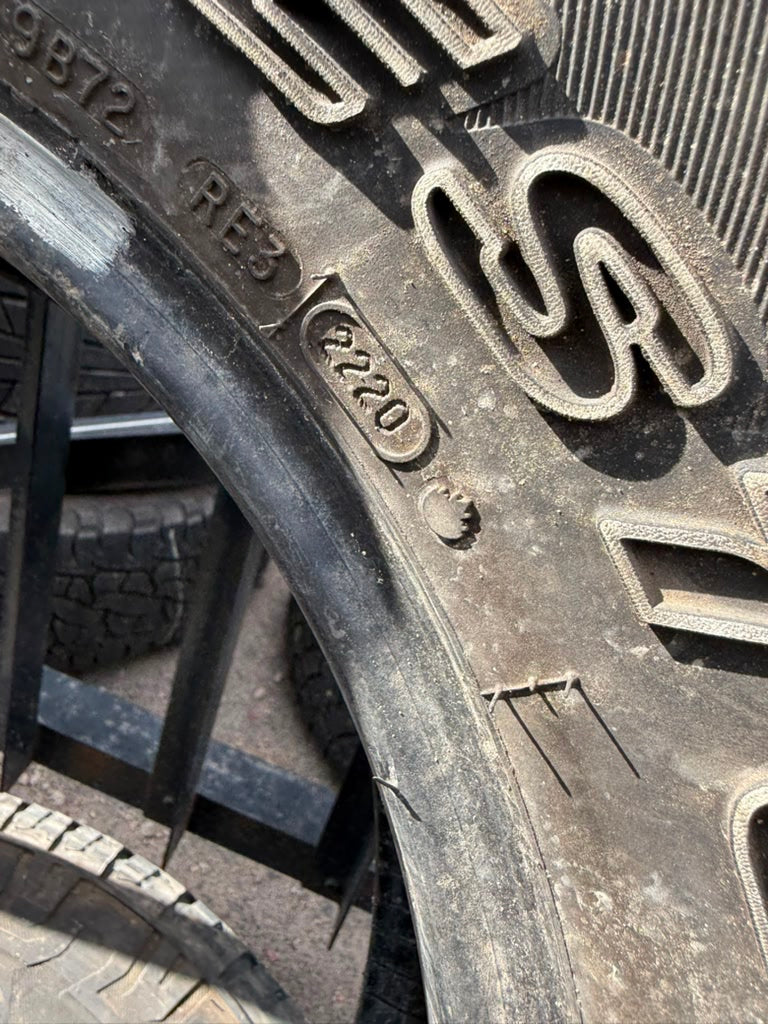 265/70R16 Pair (2 Used Tires) Bridgestone Dueler AT