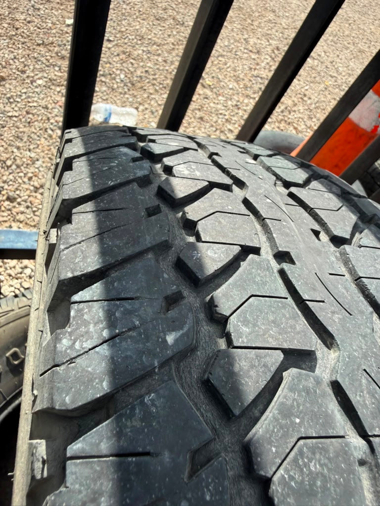 265/75R16 Pair (2 Used Tires)  Firestone Destination AT