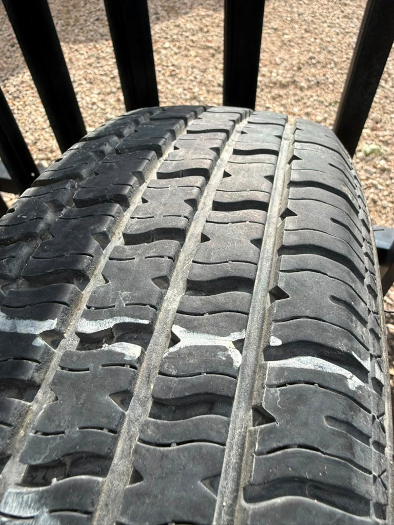 185/75R14 Pair (2 Used Tires) Steel Belted Radial Assurance