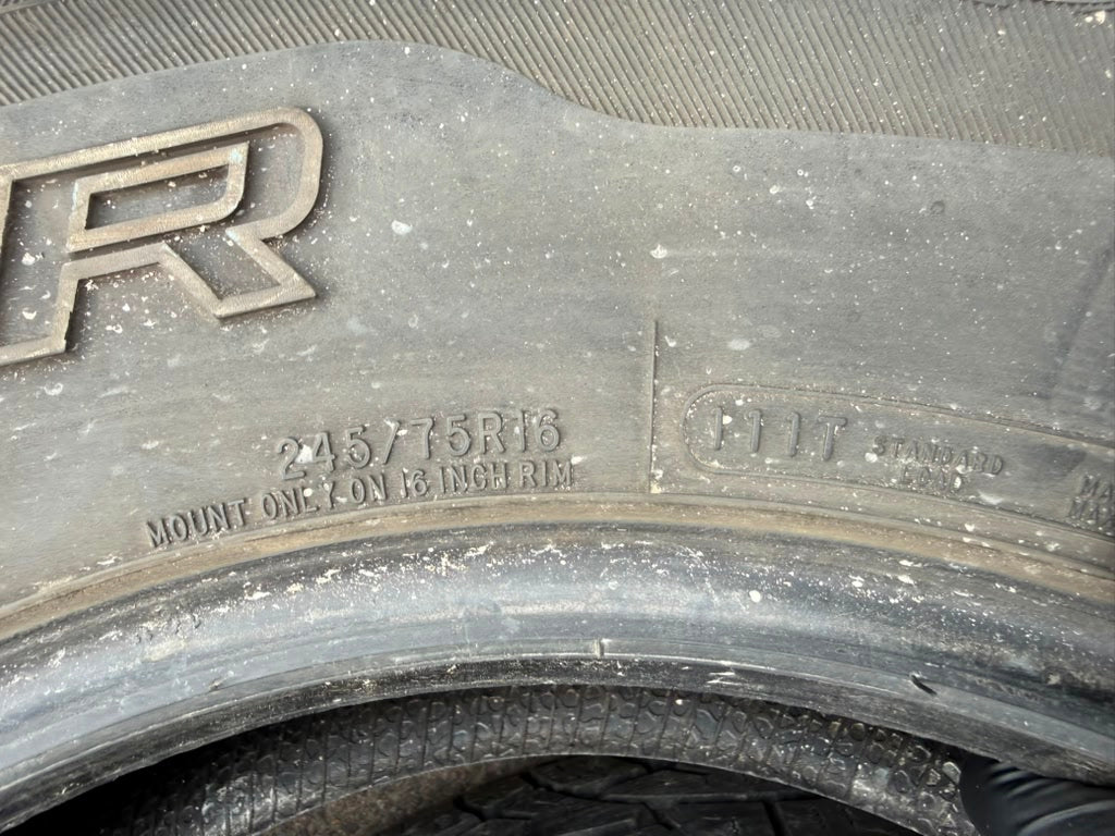 245/75R16 Pair (2 Used Tires) Cooper Discoverer ATP