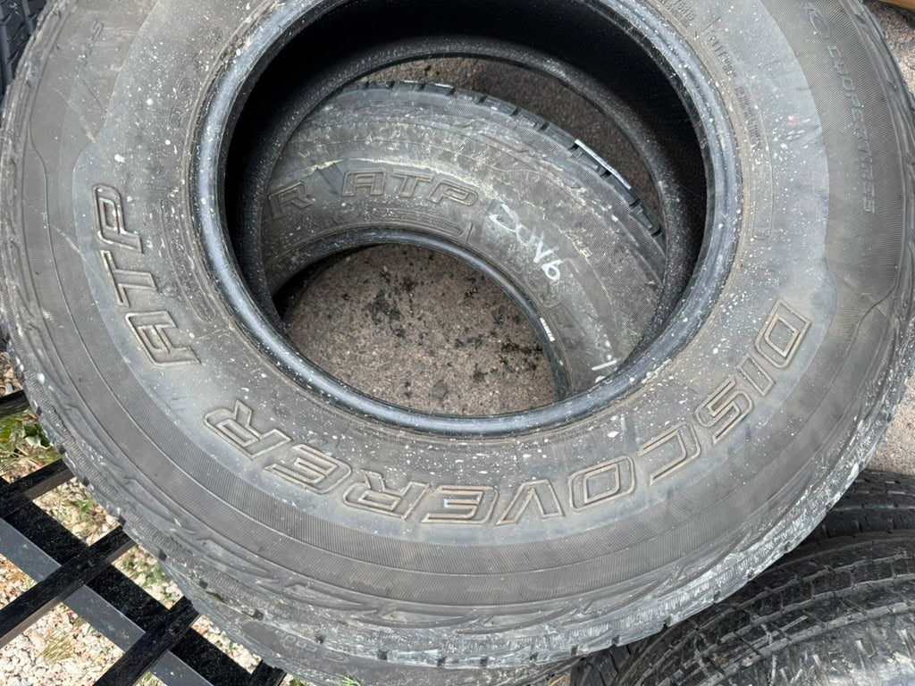 245/75R16 Pair (2 Used Tires) Cooper Discoverer ATP