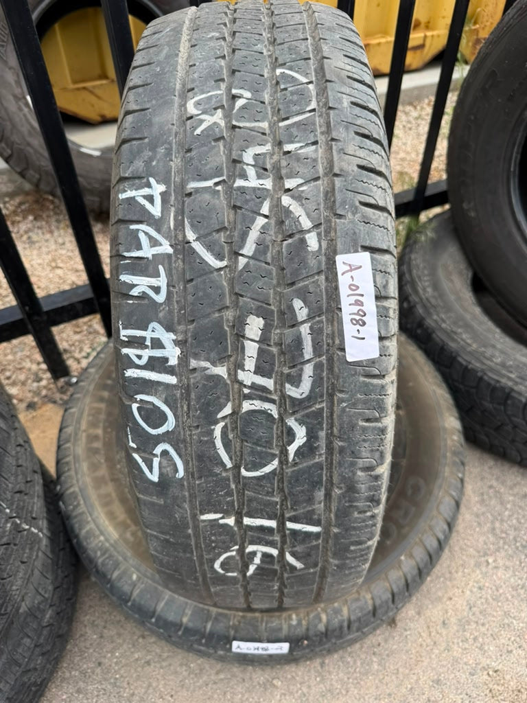 245/70R16 Pair (2 Used Tires) Linglong Crosswind