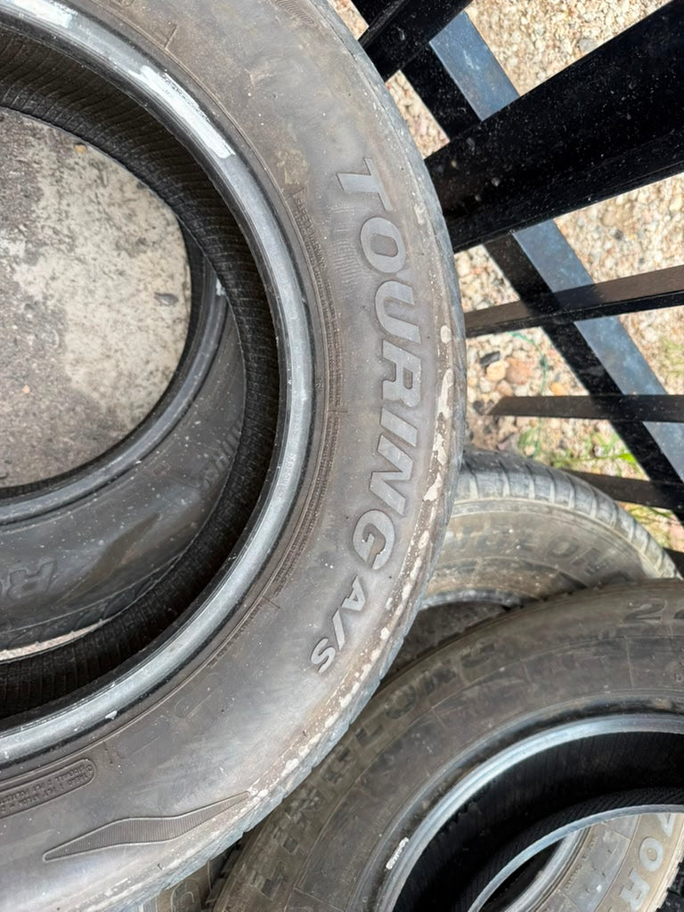 205/65R16 Pair (2 Used Tires) Dean Tires Touring