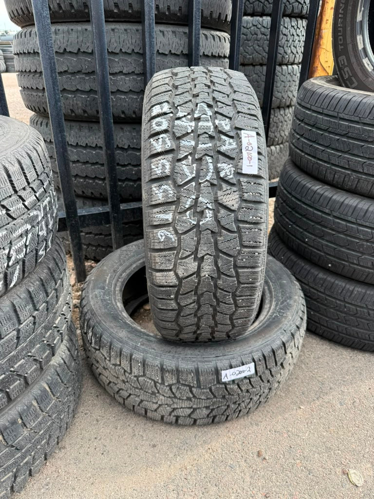 205/55R16 Pair (2 Like New Tires) Hercules Avalanche (Studless)