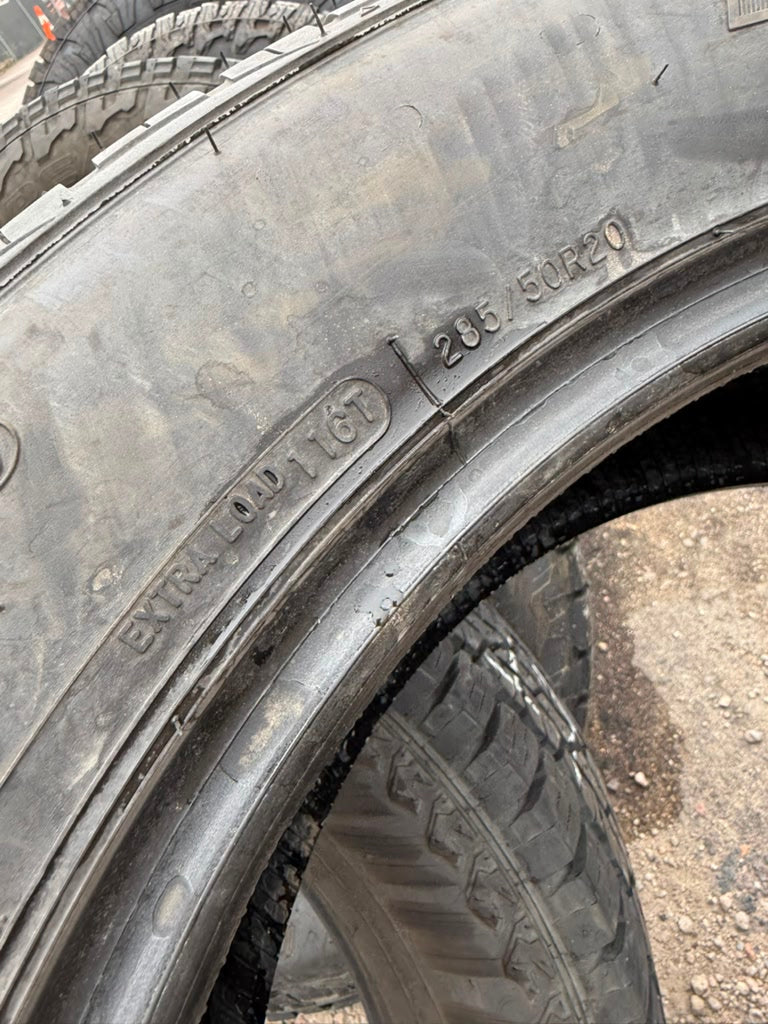 285/50R20 Single (1 Used Tire) Cooper Discoverer H/T Plus