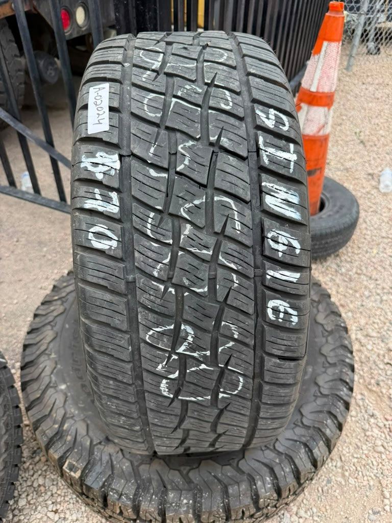 285/50R20 Single (1 Used Tire) Cooper Discoverer H/T Plus