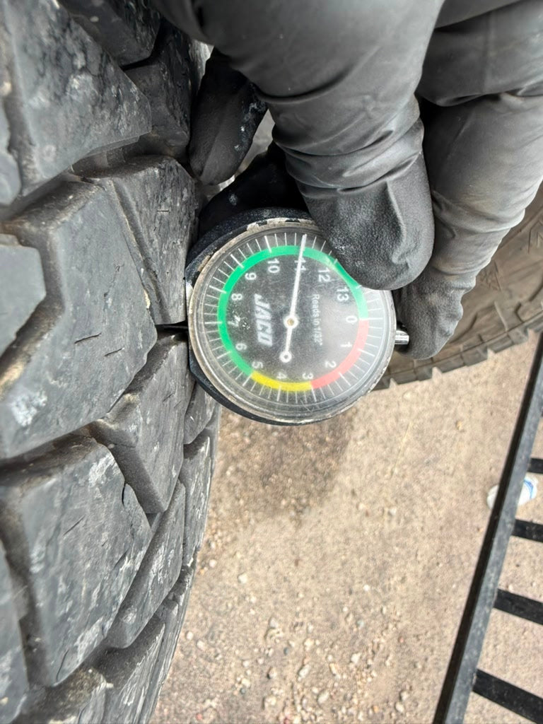 LT245/70R17 Single (1 Used Tire) Dean Tires Back Country AT2