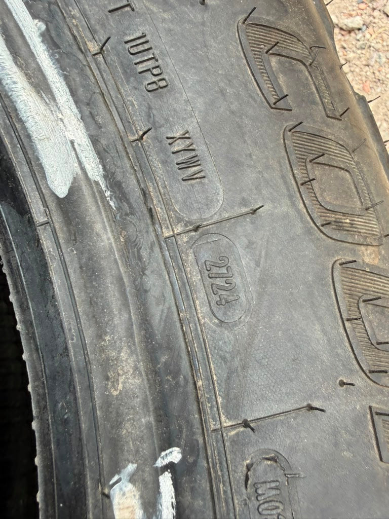 LT245/70R17 Single (1 Used Tire) Dean Tires Back Country AT2