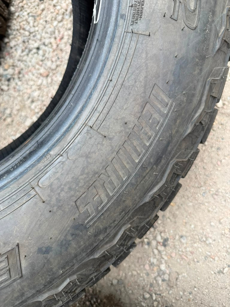 LT245/70R17 Single (1 Used Tire) Dean Tires Back Country AT2