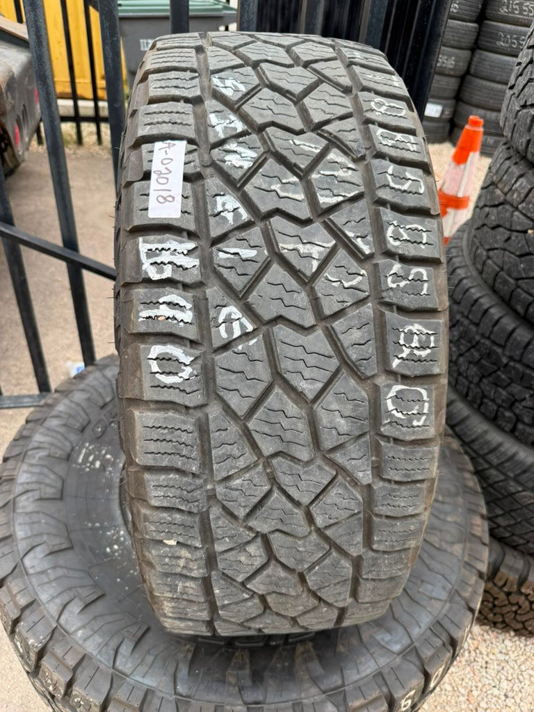 LT285/55R20 Single (1 Used Tire) Dean Tires Back Country AT2