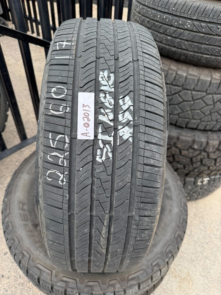 225/60R17 Single (1 Used Tire) Cooper Endeavor Plus