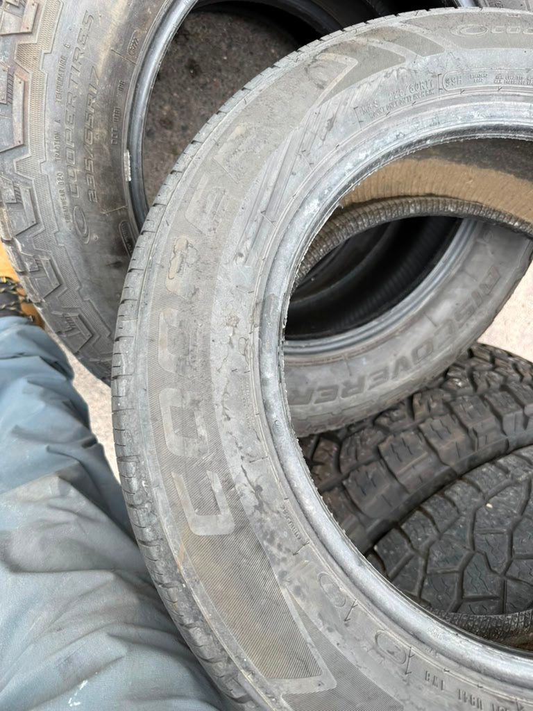 225/60R17 Single (1 Used Tire) Cooper Endeavor Plus
