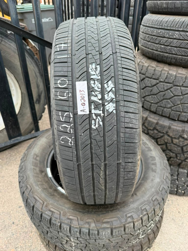 225/60R17 Single (1 Used Tire) Cooper Endeavor Plus