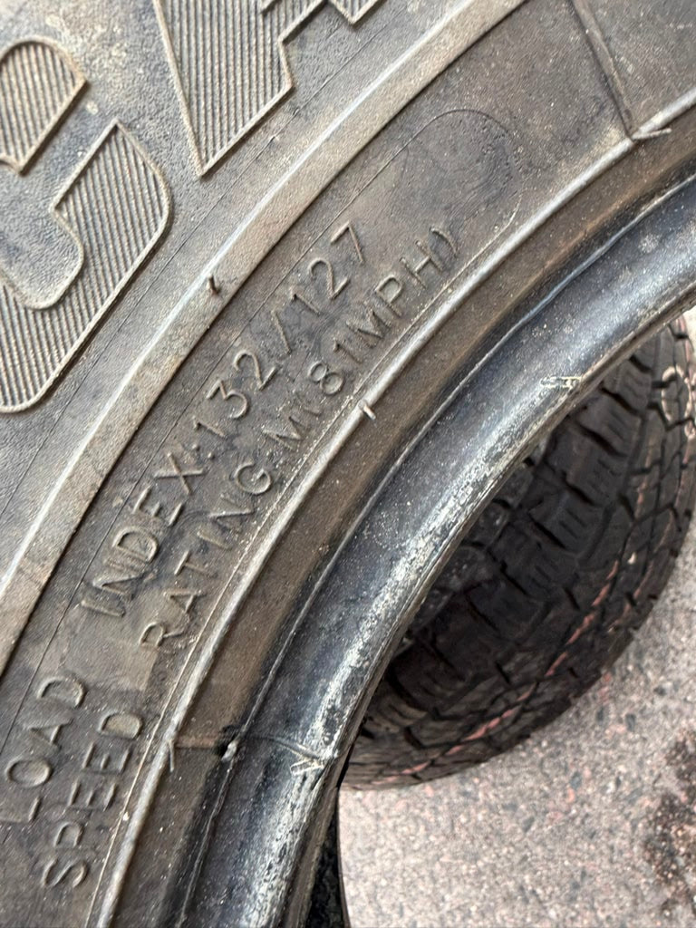ST235/85R16 Single (1 Used Tire) Carlisle CSL16