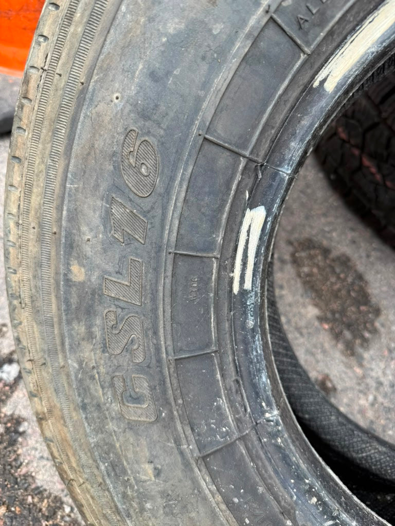ST235/85R16 Single (1 Used Tire) Carlisle CSL16
