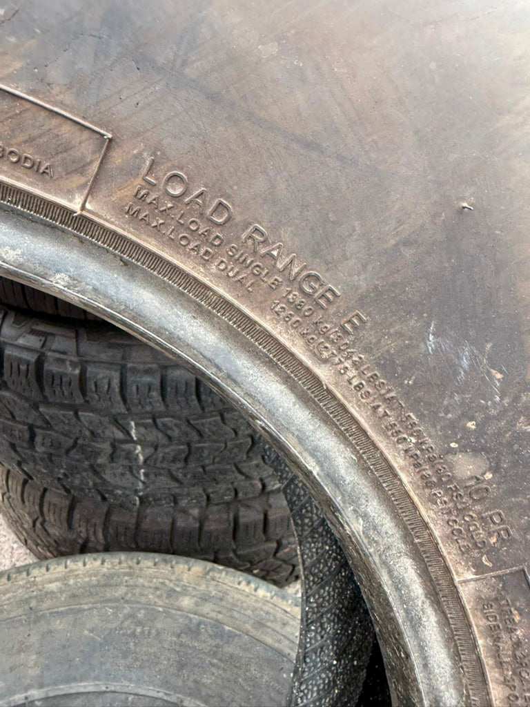 LT235/85R16 Single (1 Used Tire) Road X RX Quest HT HX01