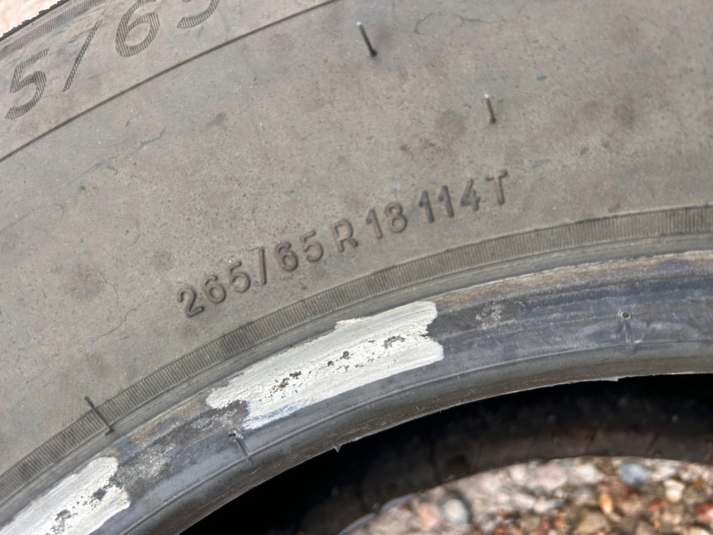265/65R18 Single (1 Used Tire) Michelin Primacy LTX